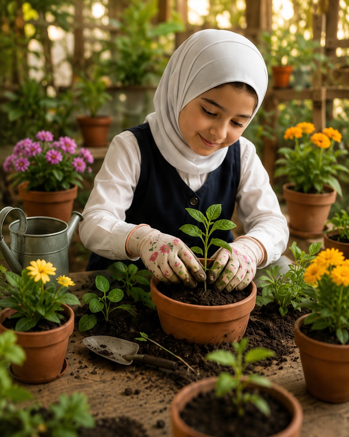 المعسكر الصيفي مع ميني زو  والبحيرة